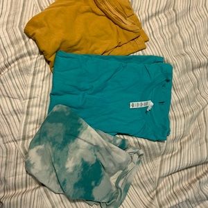 2 Old Navy Shirts Size 10-12 Medium and one Michael’s shirt. The PERFECT trio!!!